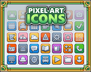 Pixel Art Generic Icons cover