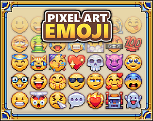 Pixel Art Emoji Pack cover
